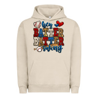 Pigment French Oak hey batter batter swing baseball Urban Hoodie - Jasminsmagicworld