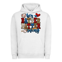 Pigment Lunar Rock hey batter batter swing baseball Urban Hoodie - Jasminsmagicworld