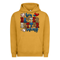Pigment Peanut Butter hey batter batter swing baseball Urban Hoodie - Jasminsmagicworld
