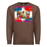 Chestnut dominican republic coffee cups Premium Sweatshirt - Zillion Design Studio