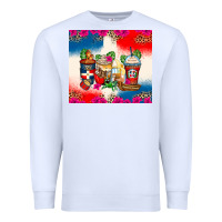 White dominican republic coffee cups Premium Sweatshirt - Zillion Design Studio