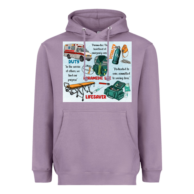 Paramedic Life Heavyweight Hoodie by MaliasSmallBusiness | Teevron