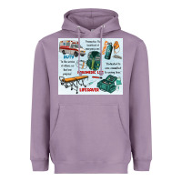 Lavender paramedic life Heavyweight Hoodie - MaliasSmallBusiness
