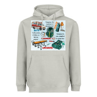 Moon Dust paramedic life Heavyweight Hoodie - MaliasSmallBusiness
