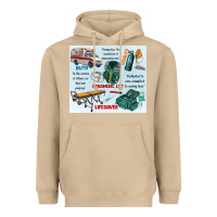 Mushroom paramedic life Heavyweight Hoodie - MaliasSmallBusiness