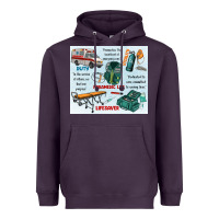 Plum paramedic life Heavyweight Hoodie - MaliasSmallBusiness