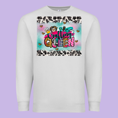 Premium Sweatshirt crafting queen