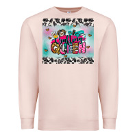 Pale Pink crafting queen Premium Sweatshirt - Zillion Design Studio