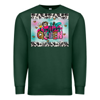 Sports Green crafting queen Premium Sweatshirt - Zillion Design Studio
