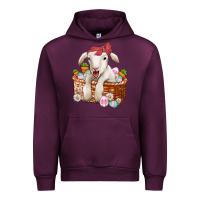 Mauve Wine easter lamb Urban Hoodie - Jasminsmagicworld