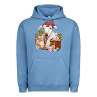 Pigment Pebble Blue easter lamb Urban Hoodie - Jasminsmagicworld