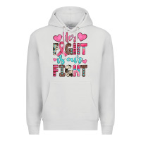 Dove Grey her fight is our fight Premium Hoodie - JahusDesignShop