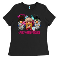 Black hair whisperers Ladies Tee - BarkalooDesign