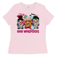 Bubblegum Pink hair whisperers Ladies Tee - BarkalooDesign