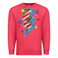 Cardinal America lightning bolt Premium Sweatshirt - texasbilliewilder