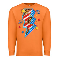 Carrot America lightning bolt Premium Sweatshirt - texasbilliewilder