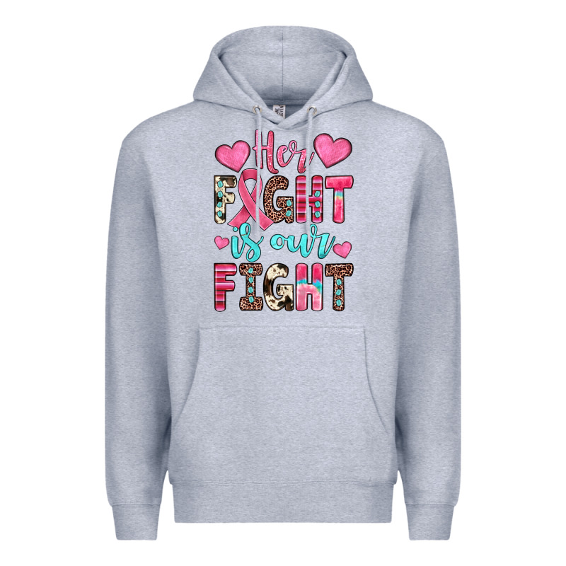 Her Fight Is Our Fight Premium Hoodie by JahusDesignShop | Teevron