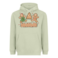 Matcha gingerbread christmas Heavyweight Hoodie - MaliasSmallBusiness