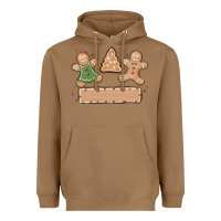 Toasted Coconut gingerbread christmas Heavyweight Hoodie - MaliasSmallBusiness