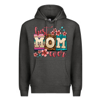 Charcoal Heather best mom ever Premium Hoodie - AdoDesignShop