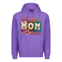 Purple best mom ever Premium Hoodie - AdoDesignShop