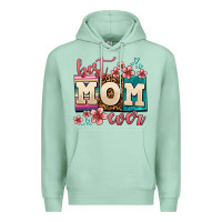 Seafoam best mom ever Premium Hoodie - AdoDesignShop