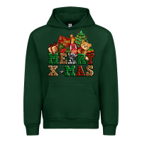 Forest Green merry xmas with christmas Urban Hoodie - AdoDesignShop
