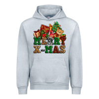 Heather Grey merry xmas with christmas Urban Hoodie - AdoDesignShop