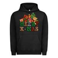 Pigment Black merry xmas with christmas Urban Hoodie - AdoDesignShop
