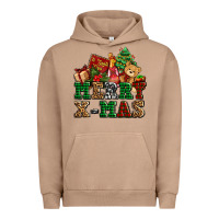 Pigment Burro merry xmas with christmas Urban Hoodie - AdoDesignShop