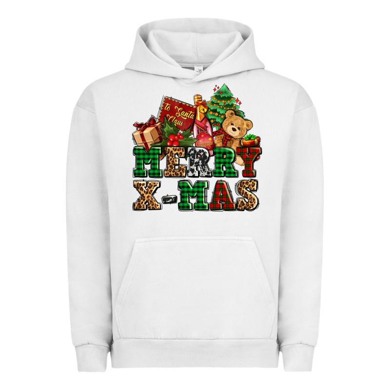 Merry Xmas With Christmas Urban Hoodie by AdoDesignShop | Teevron