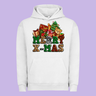 Merry Xmas With Christmas Urban Hoodie Designed By Adodesignshop