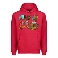 Cardinal pumpkin spice and jesus Premium Hoodie - AdoDesignShop