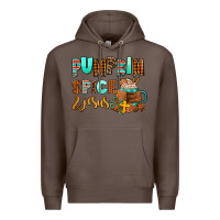 Coffee pumpkin spice and jesus Premium Hoodie - AdoDesignShop