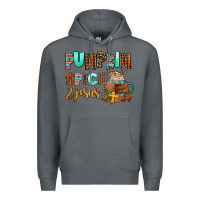 Rock pumpkin spice and jesus Premium Hoodie - AdoDesignShop