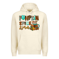 Sandshell pumpkin spice and jesus Premium Hoodie - AdoDesignShop
