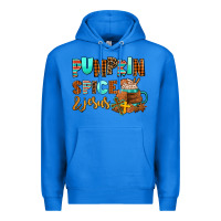 True Royal pumpkin spice and jesus Premium Hoodie - AdoDesignShop
