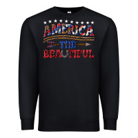 Black America the beautiful Premium Sweatshirt - texasbilliewilder
