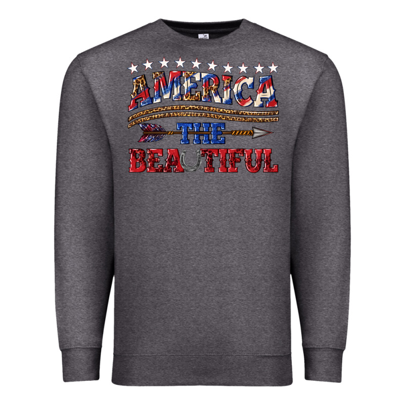 America The Beautiful Premium Sweatshirt by texasbilliewilder | Teevron