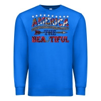 True Royal America the beautiful Premium Sweatshirt - texasbilliewilder