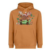 Meerkat christmas reindeer Heavyweight Hoodie - MaliasSmallBusiness