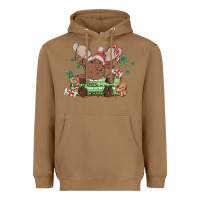 Toasted Coconut christmas reindeer Heavyweight Hoodie - MaliasSmallBusiness