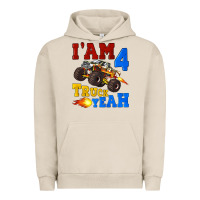 Pigment French Oak i'am four truck yeah Urban Hoodie - Artiststas