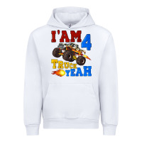White i'am four truck yeah Urban Hoodie - Artiststas