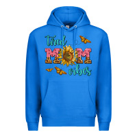 True Royal tired mom vibes Premium Hoodie - AdoDesignShop