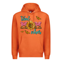 Carrot tired mom vibes Premium Hoodie - AdoDesignShop