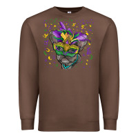 Chestnut mardi gras mask french bulldog Premium Sweatshirt - RanaPortraitStore