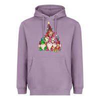 Lavender christmas tree Heavyweight Hoodie - MaliasSmallBusiness