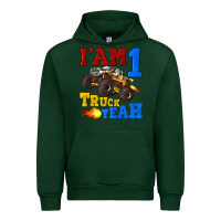 Forest Green i'am one truck yeah Urban Hoodie - Artiststas