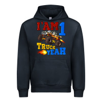 Navy i'am one truck yeah Urban Hoodie - Artiststas